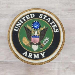 Department Of‎ The US Army Plaque Emblem By Life Symbols Hand Painted 2007
